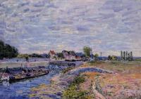 Sisley, Alfred - Saint-Mammes Dam